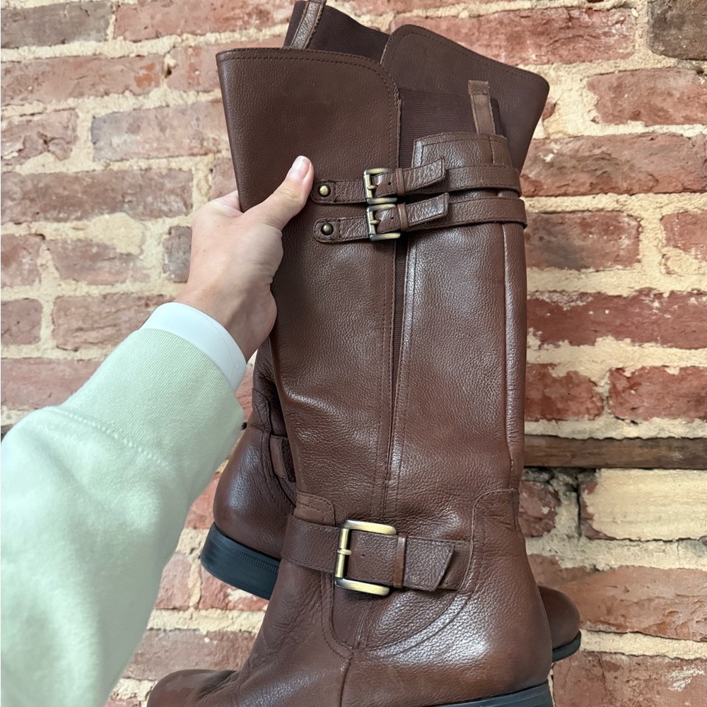 Naturalizer Brown Leather Boots
